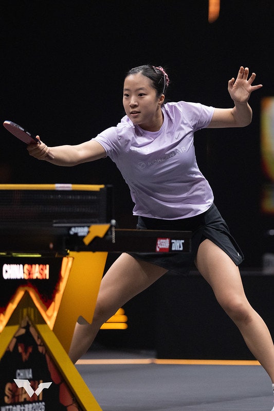 신유빈, 왕만위 상대 8연패..한·중·일 언론이 본 원인은? [2026 WTT 차이나 스매시]