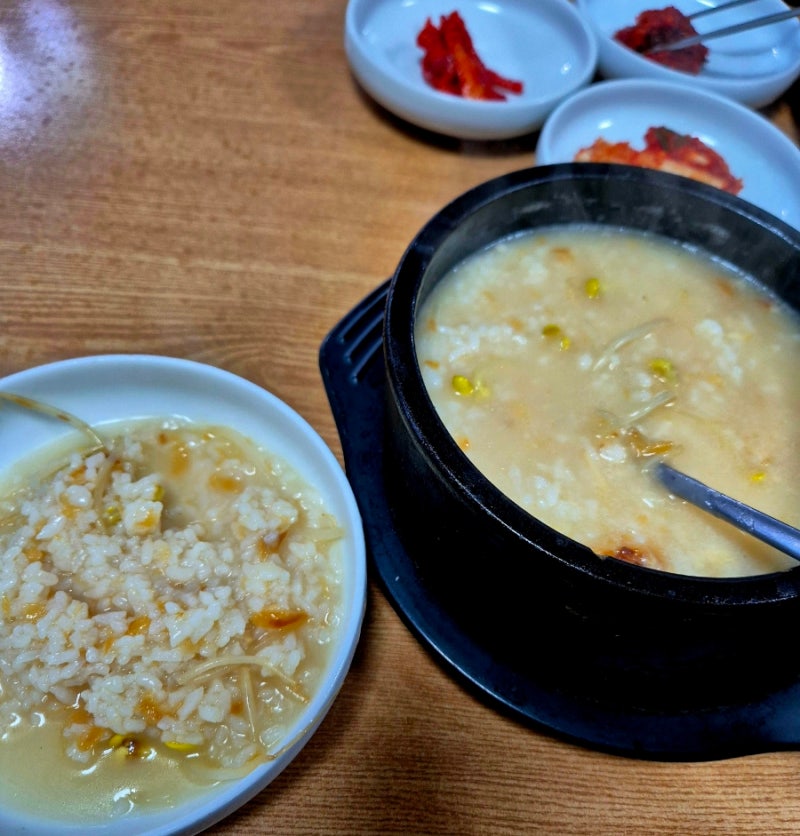 감나무식당 / 양양 • 웨이팅해서 먹은 황태국밥 맛집
