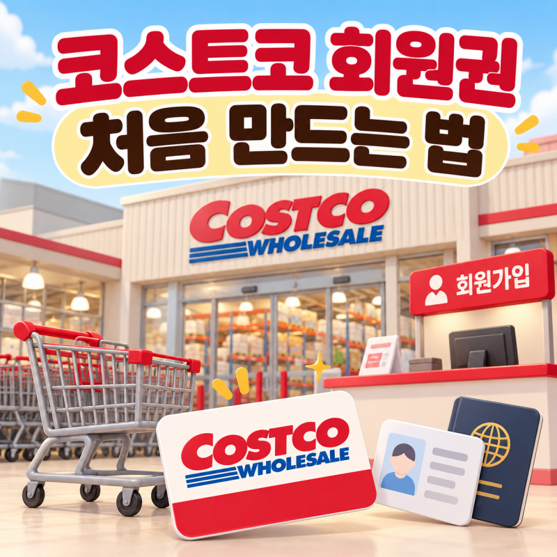 코스트코 회원권 처음 만드는 법｜매장 어디로 가야 할까? 준비물부터 당일 결제까지