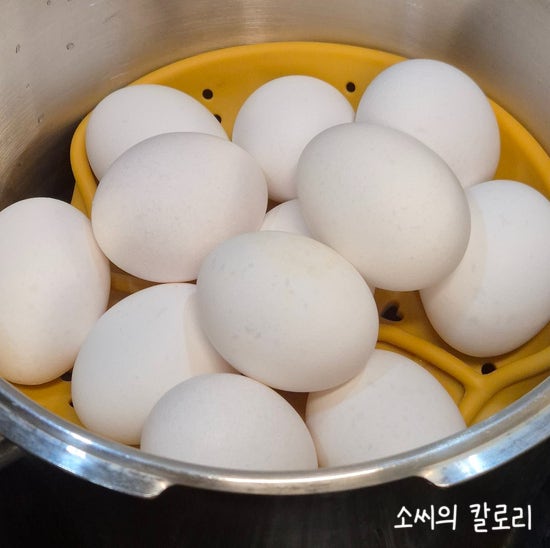 [구운계란 레시피] 압력솥, 실리콘찜기로 구운계란 만들기 by 소씨