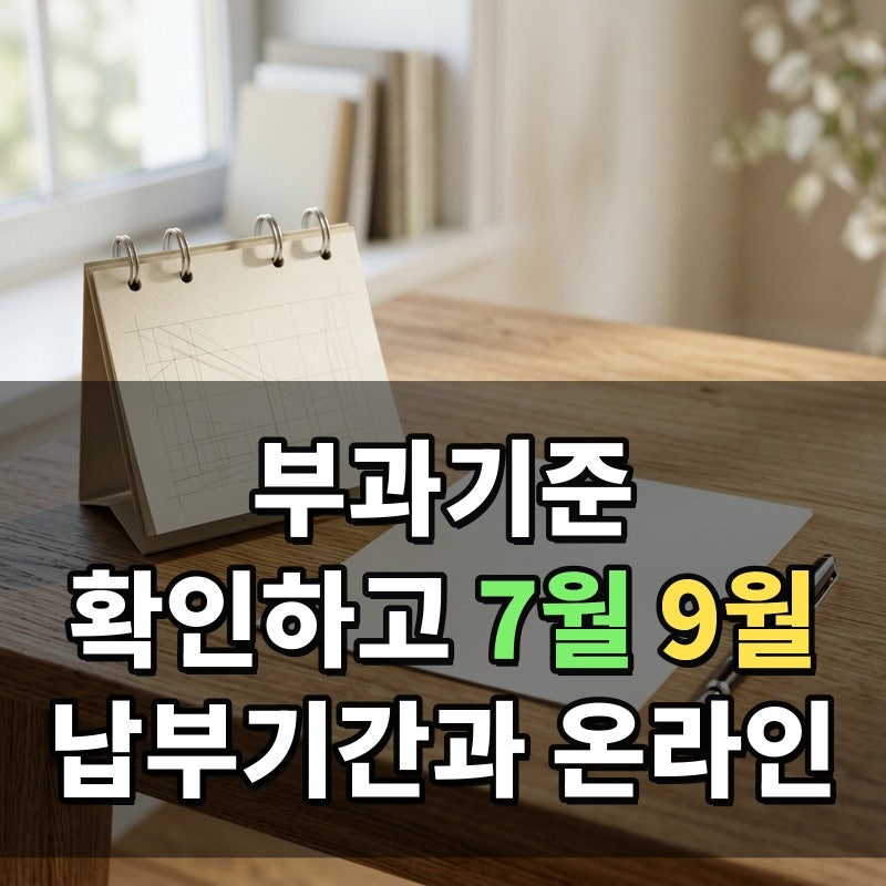 재산세 부과기준 확인하고 7월 9월 납부기간과 온라인 조회방법 알아볼까?