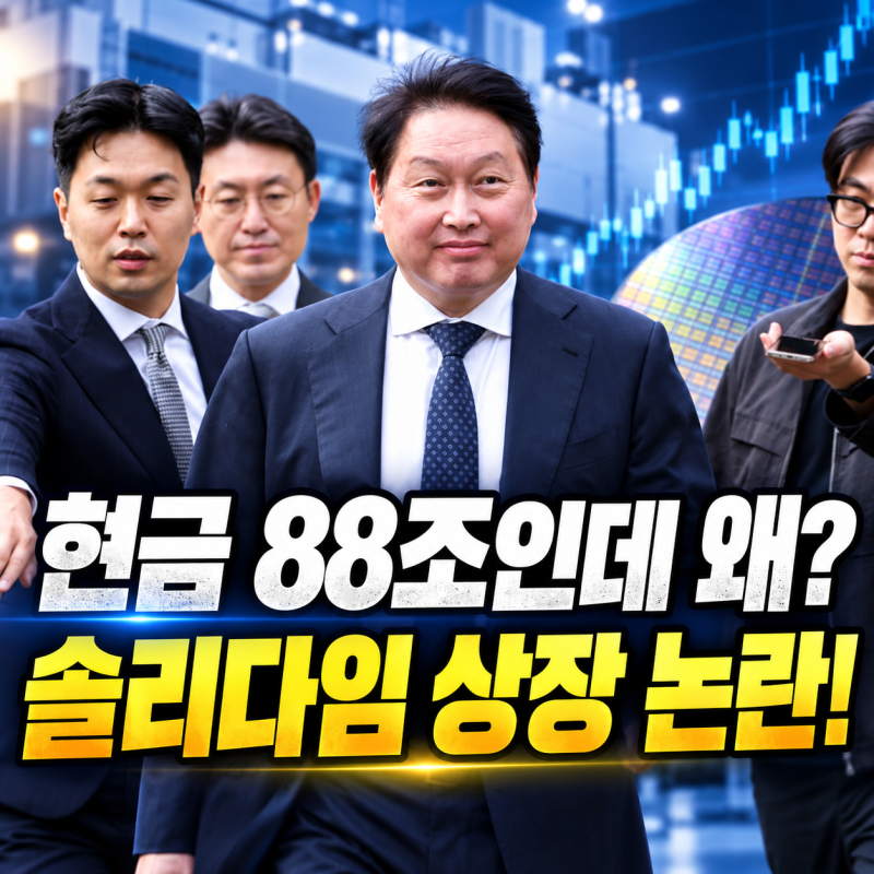 SK하이닉스 주주들 뿔났다…솔리다임 200조 상장 추진, 내 주식 가치 떨어지는 걸까?