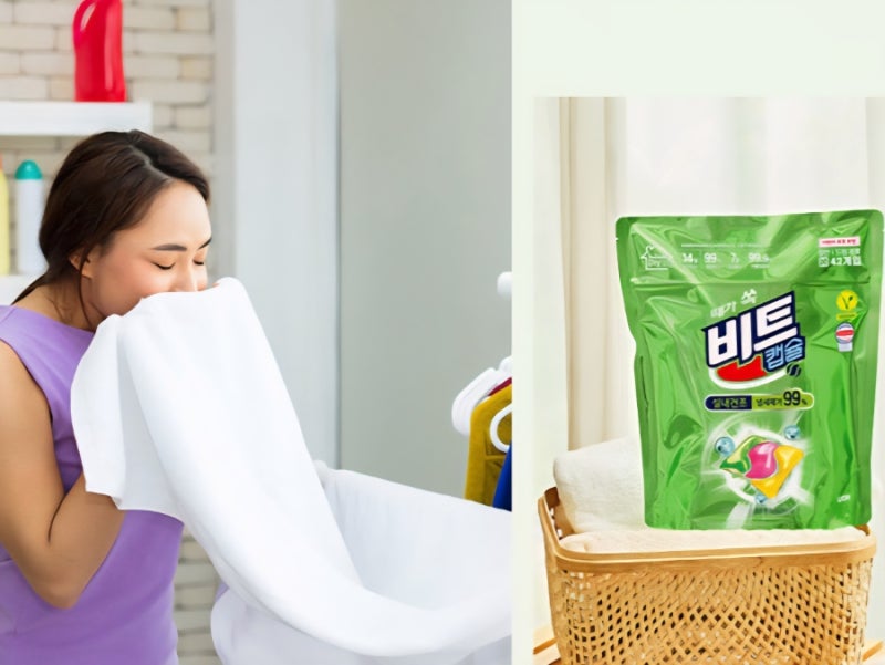 캡슐세제 추천, 찌든때·빨래 냄새 고민에 퍼실·비트·피지·카포드 비교｜묵은때와 수건 냄....