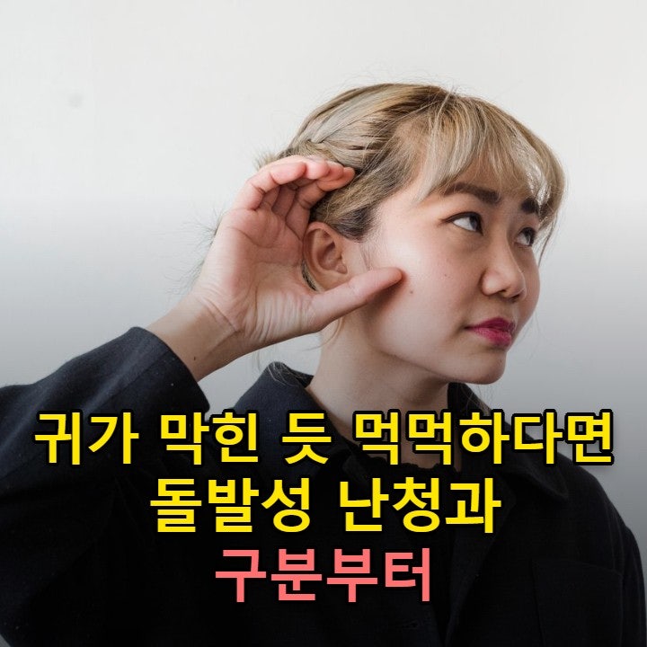 귀 먹먹함 원인, 비행기와 감기 뒤 막힌 귀와 돌발성 난청 구분법