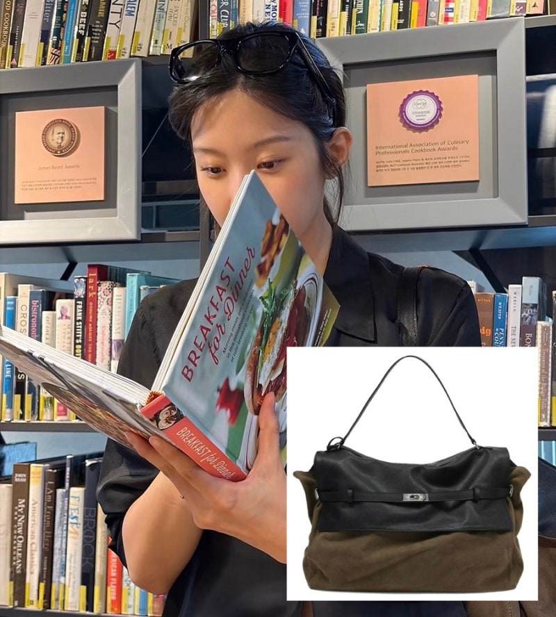 문가영이 든 가방, 명품인 줄 알았는데 20만원대였다