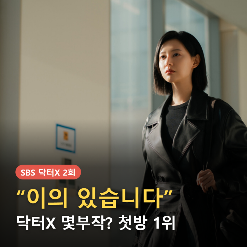 닥터X 하얀 마피아의 시대 기본정보, 12부작·방송시간·인물관계도