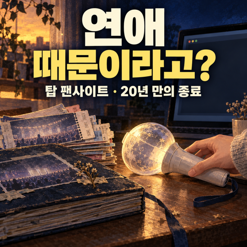 탑·나나 열애 때문에 탈덕? 20년 팬사이트가 꺼낸 이야기는 달랐다