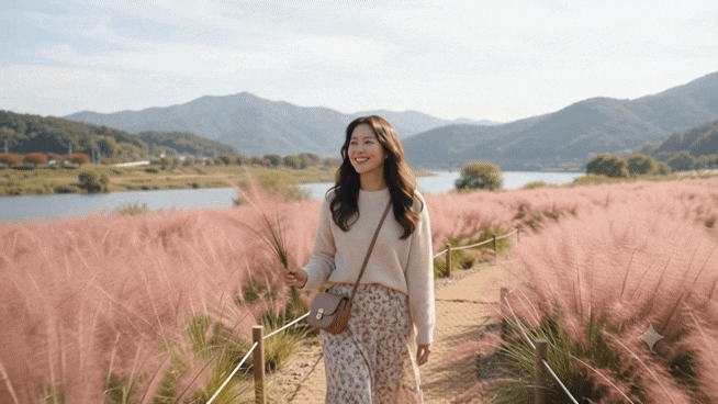 [실패 없는 가을 낭만 지도 10] 가평 가볼만한곳 자라섬 가을 꽃 단풍 1박2일 여행 코스 및 맛....