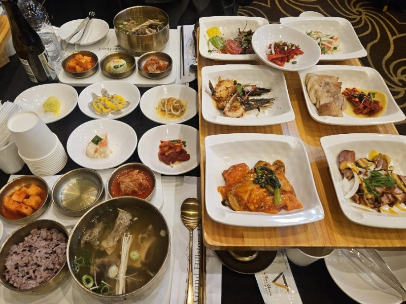 전주 그랜드힐스턴 예식장 뷔페 후기