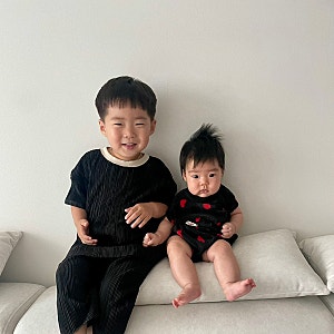 [남매룩] 36개월 남아, 6개월 여아 여름 남매룩, 세아랑 아오스타 라라랜드 오뜨베베 남대문 ....