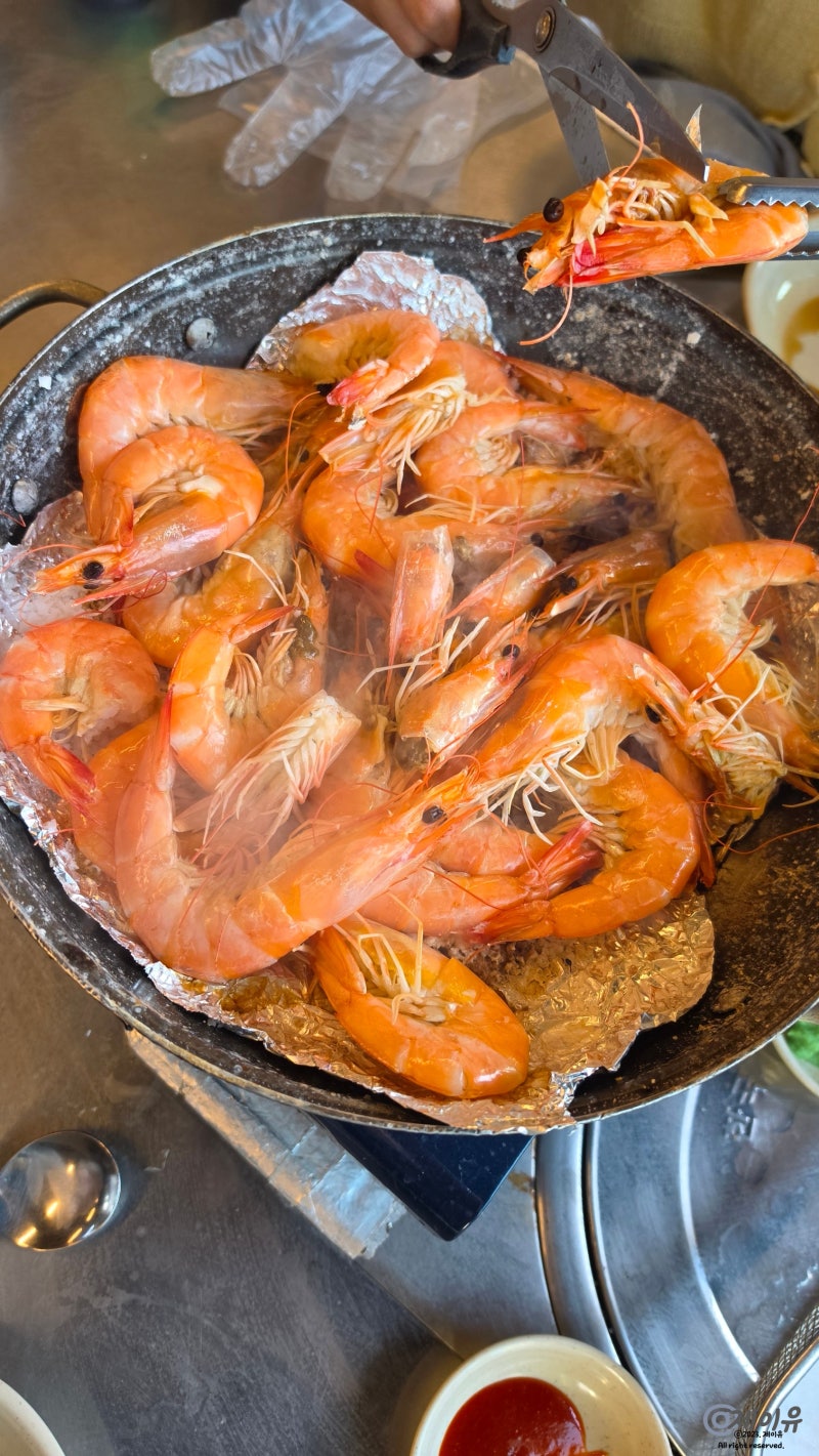 김포 대명항 대하 맛집 대명수산 왕새우구이 추천