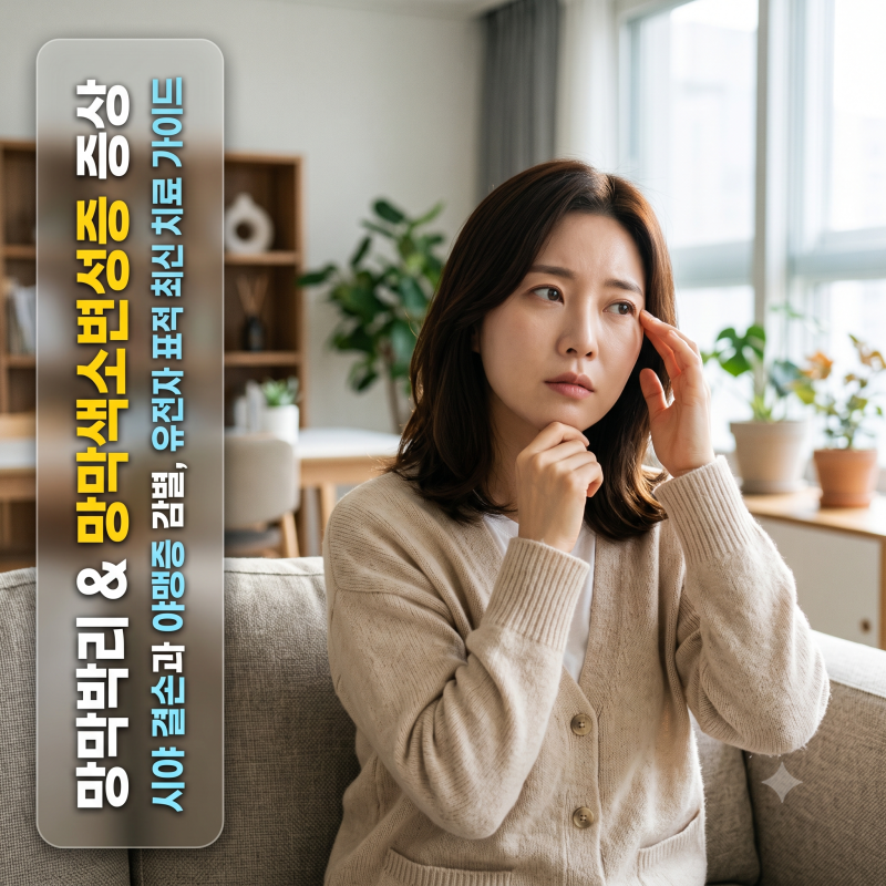 날파리증·번쩍임(광시증) 단순 노화일까? 망막박리 증상 vs 망막색소변성증 감별과 망막 재....