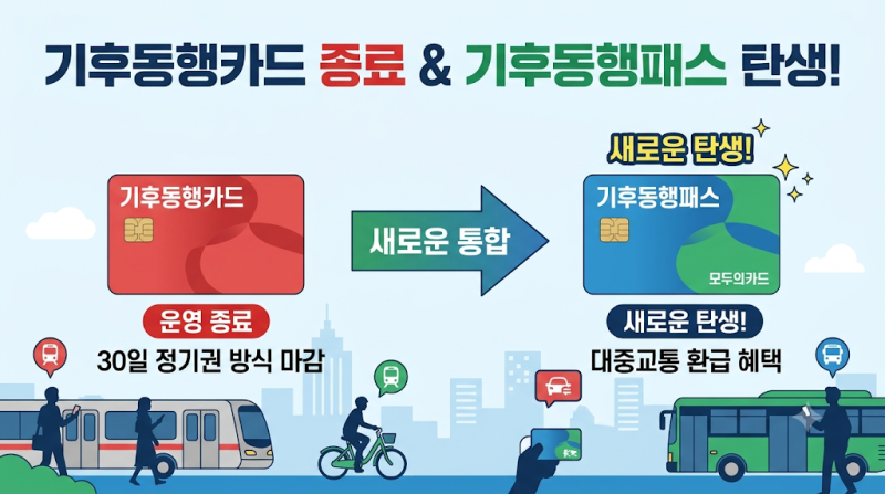 기후동행카드 폐지? 모두의카드 완벽 가이드