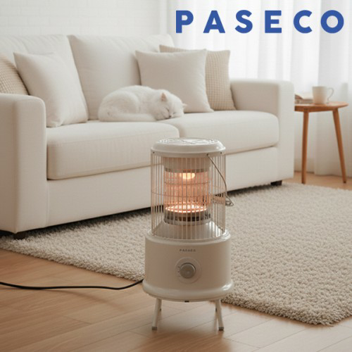 파세코 하이라이트 난로 전기히터 PHH-1000W 캠핑 가정용 사무실 난방 미니 소형 원형, 추운 날 ....