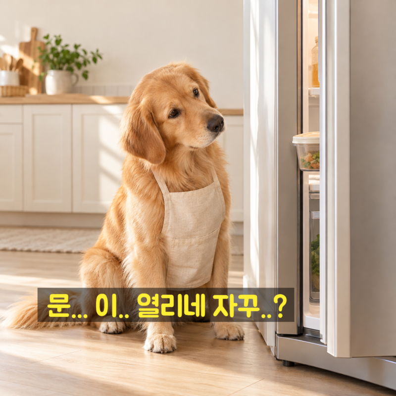 냉장고 문, 닫았는데 또 열려요? 패킹 바꾸기 전에 볼 곳!
