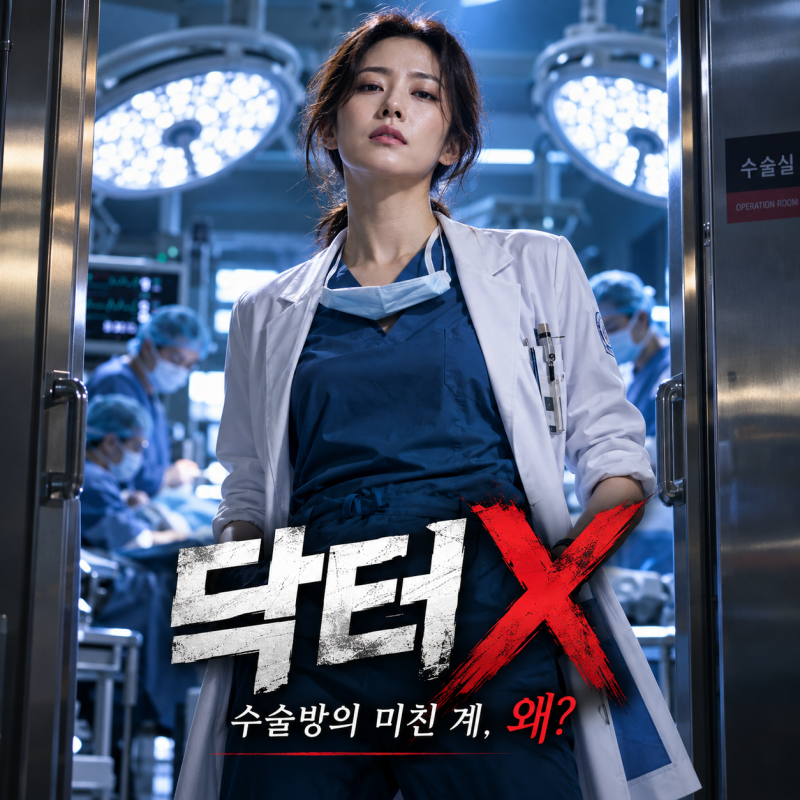 "닥터X" 첫 방송부터 눈길 끈 수술방의 미친 계로 불리는 이유는?