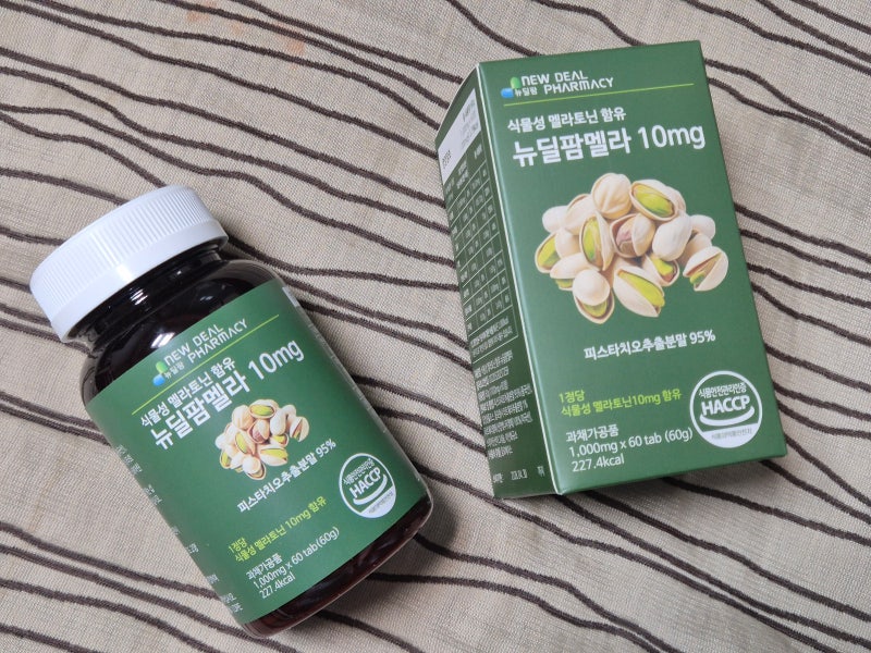 수면영양제 식물성 멜라토닌 뉴딜팜멜라 솔직 후기