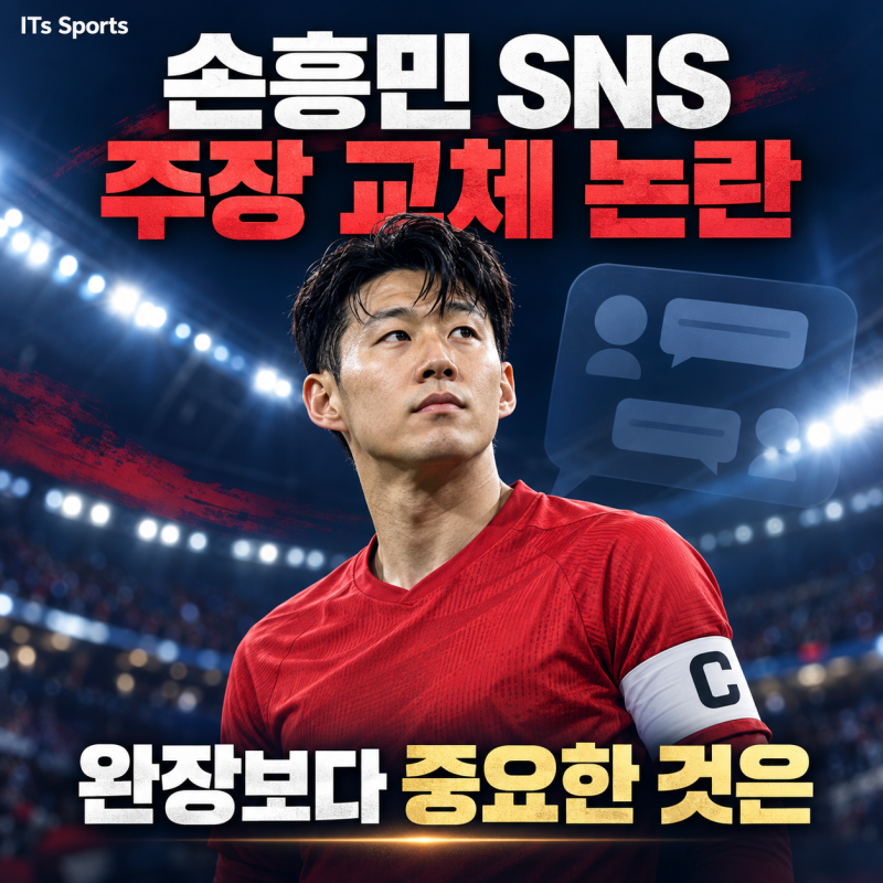 손흥민 SNS·주장 교체 논란｜‘부담과 걱정’ 고백, 완장보다 중요한 것은