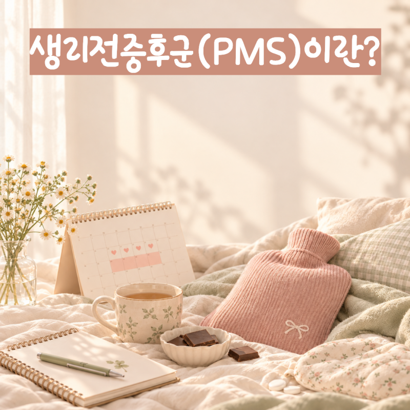 생리전증후군(PMS)이란? 생리 전 가슴통증·복부팽만·짜증이 생기는 이유와 완화 방법