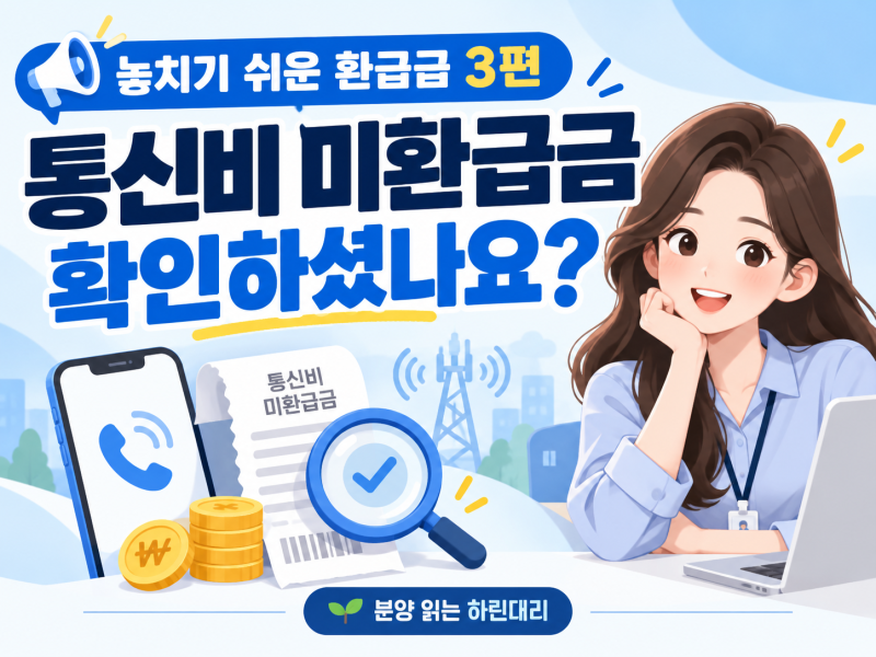 통신비 미환급금 조회 방법｜번호 이동·해지했다면 확인해보세요
