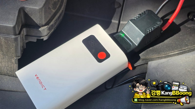 [차량용품]점프스타터 사용후기! 벤딕트 자동차 점프스타터 추천!
