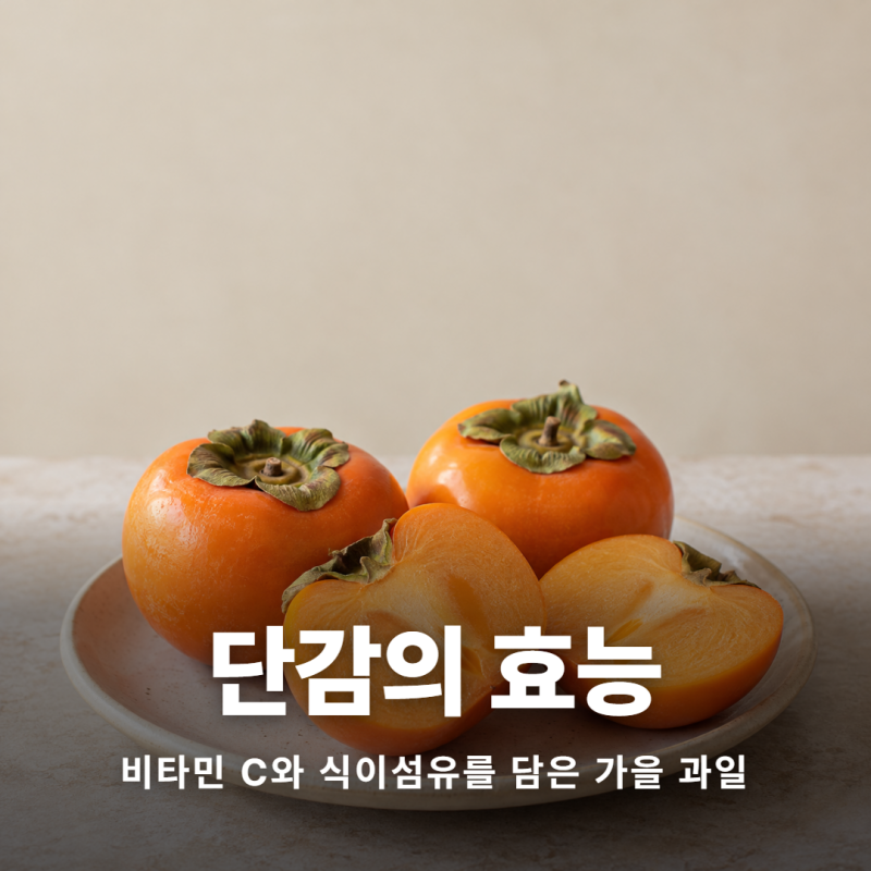 단감 효능과 성분 부작용 칼로리와 보관법