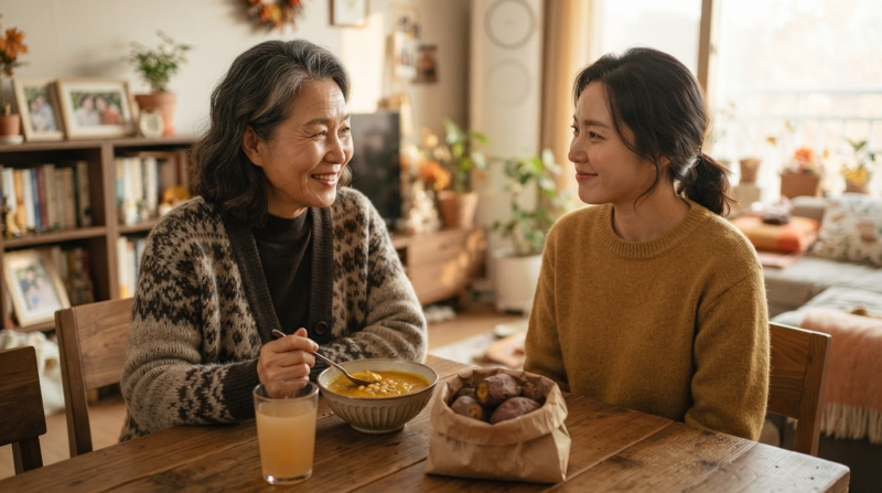 "건강식인 줄 알았는데" 군고구마·호박죽·배즙, 혈당엔 먹는 법 따로래요