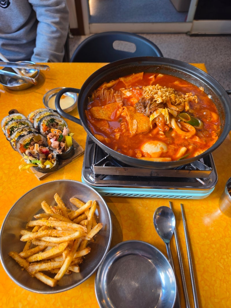제주시청 맛집 남대문시장즉석떡볶이 김밥, 제주 즉석떡볶이 가성비 끝판왕