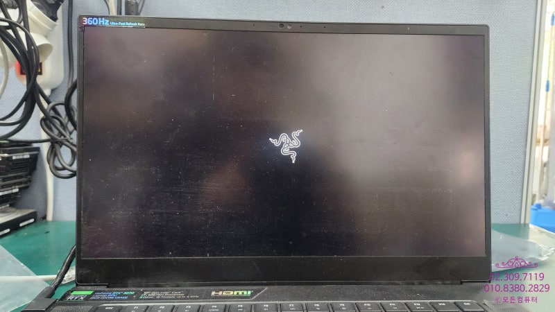 레이저 블레이드 RZ09-0367 배터리 스웰링, 신품 배터리 교체