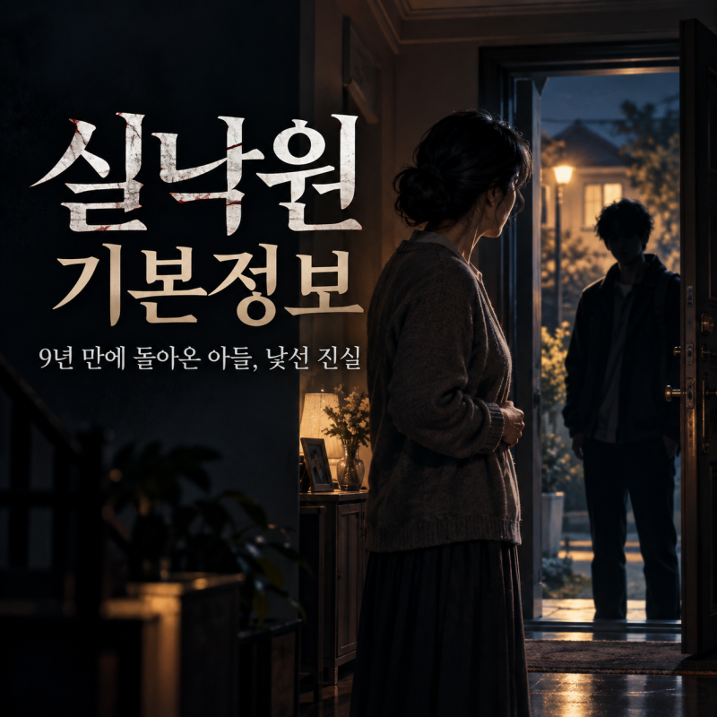 실낙원 기본정보, 연상호 감독 신작 심리 스릴러 줄거리와 출연진