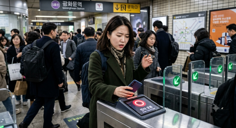 스마트폰 기기 변경 후 교통카드가 작동하지 않을 때 확인할 것