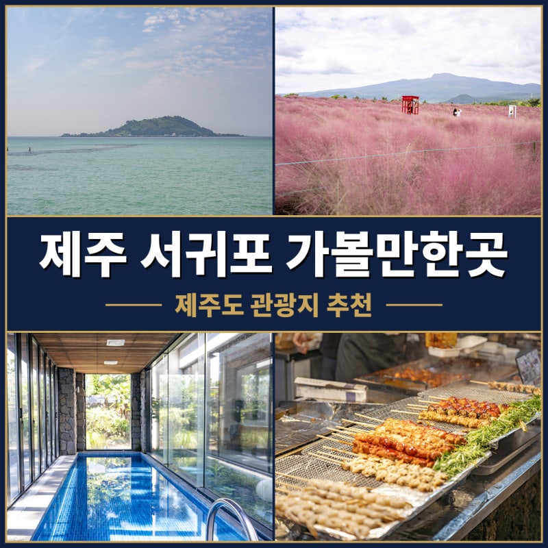 제주 서귀포 가볼만한곳 제주도 관광지 추천