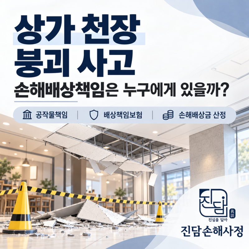 상가 천장 붕괴 사고, 손해배상책임은 누구에게 있을까?ㅣ민법 제758조 공작물책임부터 시설....