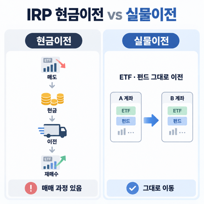 퇴직연금 IRP 계좌 이전 어떻게 할까? 수수료 준비물 [은행 to 증권사]