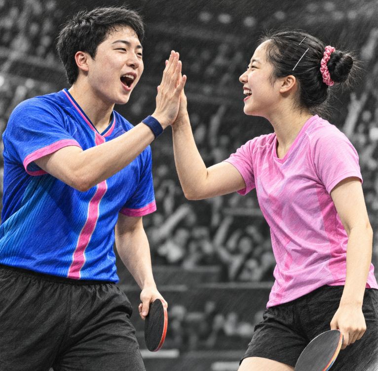 3-10, 이걸 뒤집었다! 신유빈 임종훈 숨 막히는 접전 끝 우승