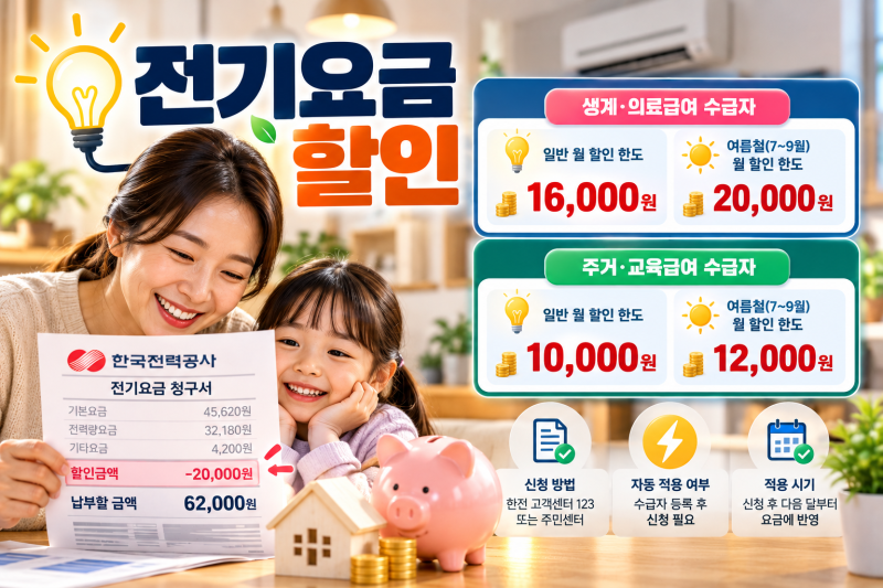 2026 기초생활수급자 혜택 총정리! 1인 가구 월 82만원? 생계급여·주거급여·의료비·통신비 할....