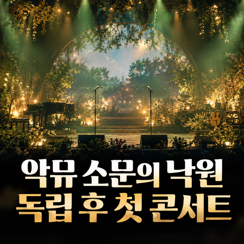 악뮤 소문의 낙원 콘서트, 왜 ‘첫 공연’일까? 독립 후 새 출발