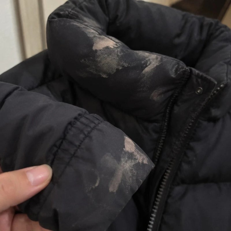 "세탁소 안 가고 5분 만에" 끝냈습니다! 패딩 얼룩 지우는 법, 집에 있는 '이것' 하나면 충분해....