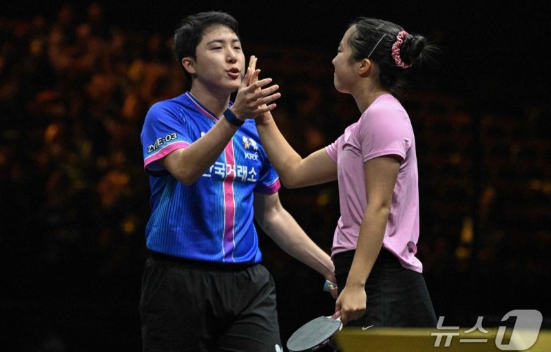 신유빈 임종훈 WTT 중국 스매시 우승! 3-10 열세를 뒤집은 짜릿한 역전 드라마