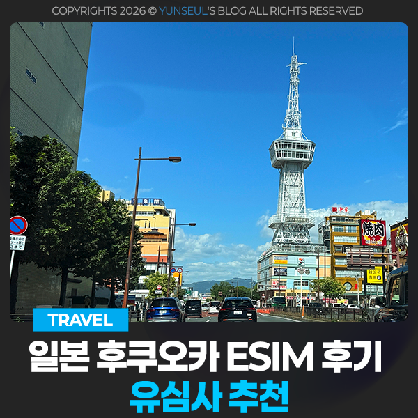 일본 esim 유심사 추천 후쿠오카 여행 이심 사용 후기