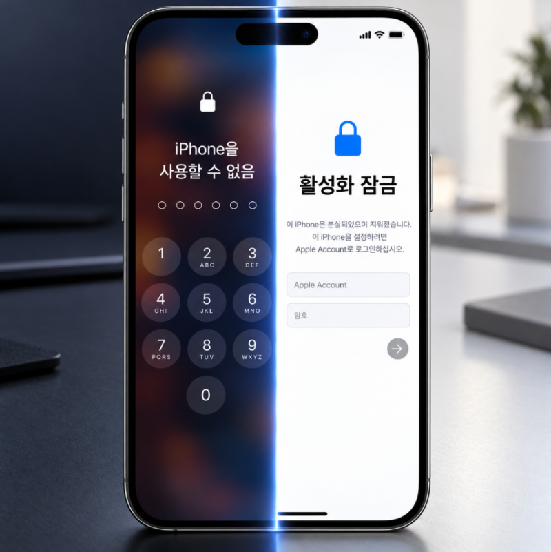 “아이폰 잠겼다고 다 같은 잠금이 아닙니다” 비밀번호 분실·활성화 잠금 푸는 법