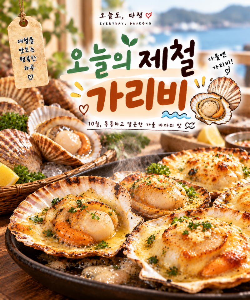 10월 제철수산물 가리비 해감 꼭 해야 할까? 신선한 가리비 고르는 법부터 손질·보관법까지