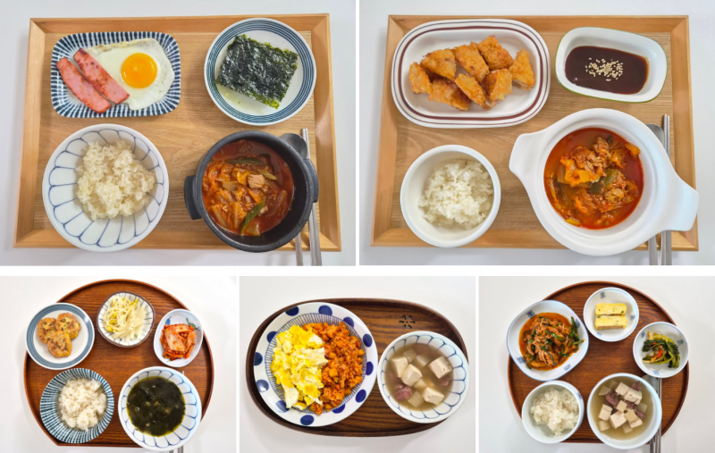 점심메뉴 주간밥상 일주일 집밥 메뉴 추천 식단표