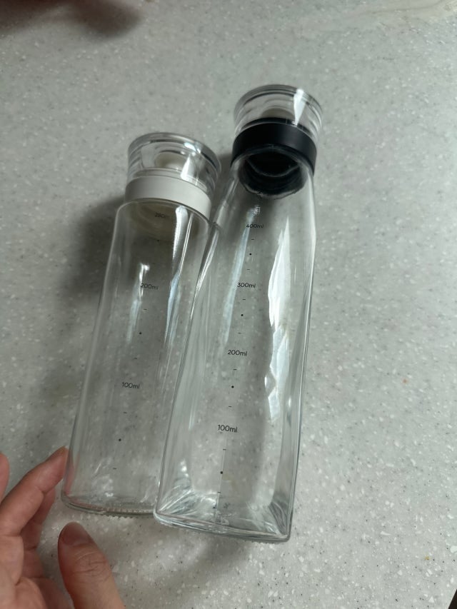 키텐실 시노글라스 오일병 양념통 소스통 조미료통 300ml 5p 사용 후기