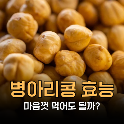 병아리콩 효능, 다이어트에 좋다고 맘껏 먹어도 될까? 부작용, 칼로리, 영양성분, 먹는법ㅣ망....