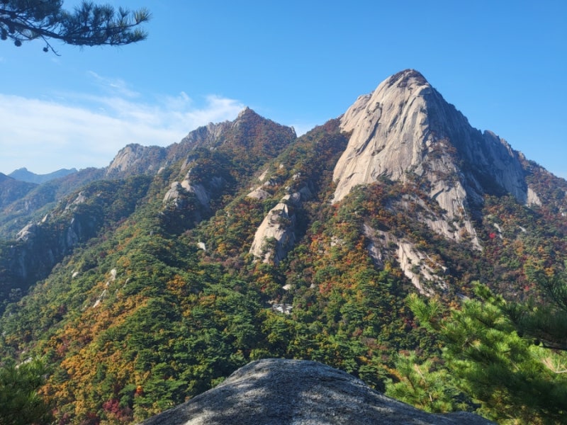 주말 산책 5. 인수봉 뷰 산행 - 북한산 영봉
