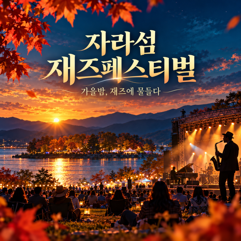 자라섬 재즈페스티벌 기본정보, 오늘 라인업과 현장 티켓·주차 안내