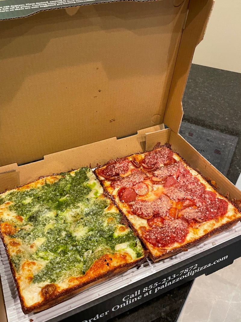 디트로이트 피자 유튜브 육식맨에 나왔던 Palazzo di pizza