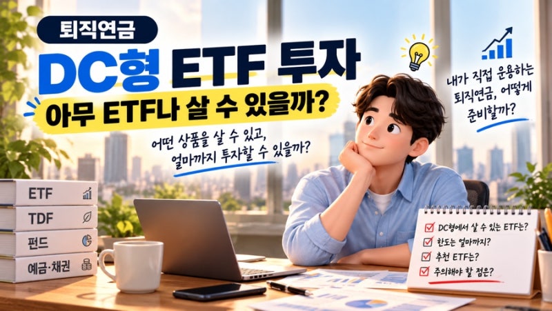 퇴직연금 DC형 ETF 투자, 아무 ETF나 살 수 있을까?