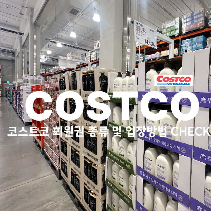 코스트코 회원권 종류와 입장방법! 회원권 없이 들어가는 꿀팁까지